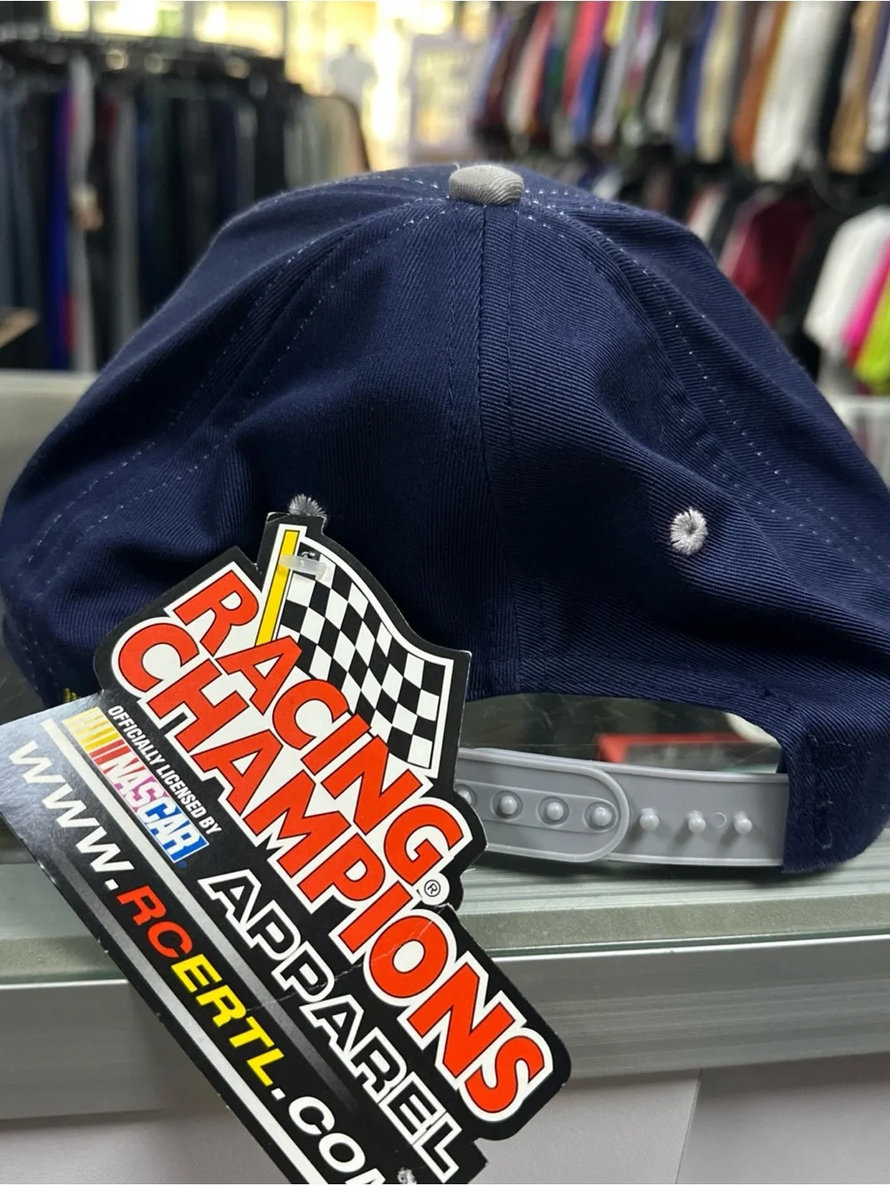 VTG Y2k Racing Champions Nascar Jimmie Johnson #48 Team Lowe's Racing hat Defect